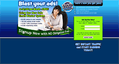 Desktop Screenshot of adblaster.trafficcenter.com